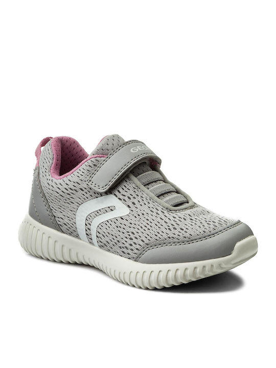 Geox Kids Sneakers for Girls Gray