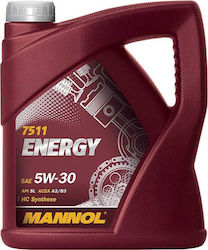 Mannol 7511 Energy Συνθετικό Λάδι 5W-30 5lt Mannol 7511 Energy Συνθετικό Λάδι 5W-30 5lt