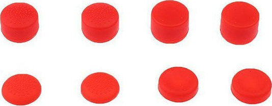 Ornate Thumb Grips Χειριστηρίου για PS4 σε Κόκκινο χρώμα