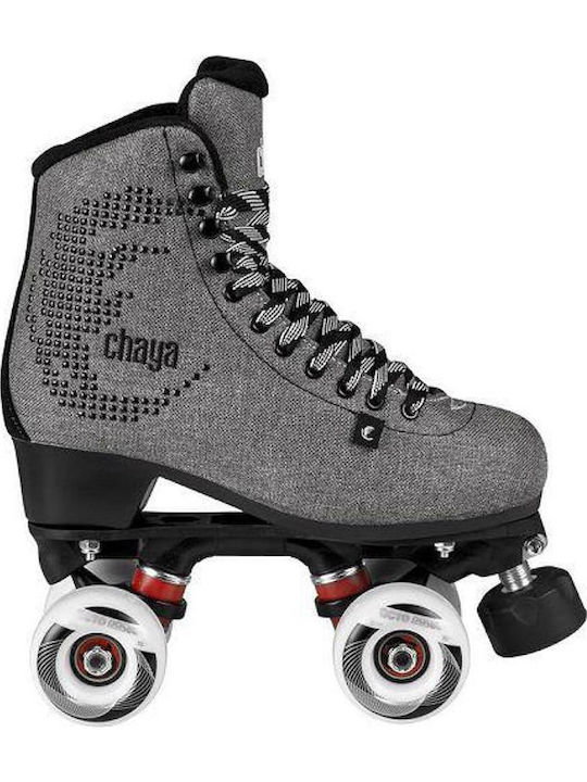 Chaya Noir II Adult Quad Rollers Gray
