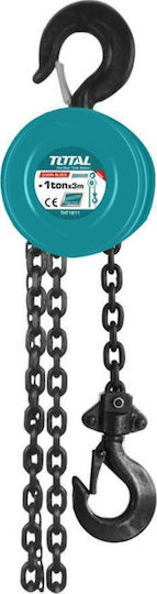 Total Chain Hoist 3m for Weight Load up to 1t Blue