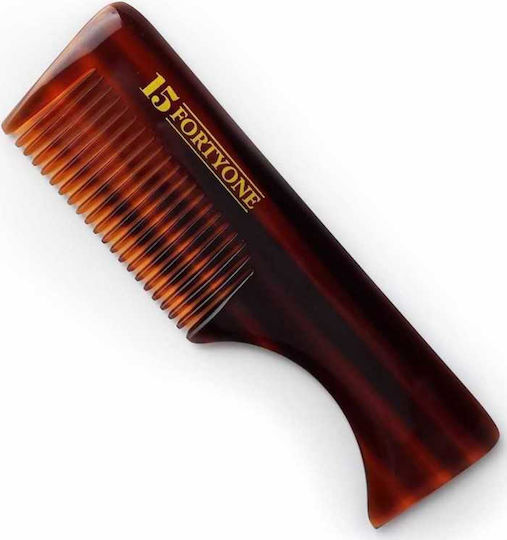1541 London Slim Pocket Moustache Wooden Beard Comb