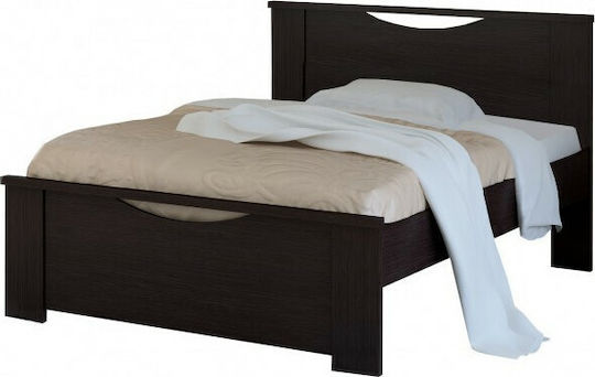 Smile Kids Bed Classic Single Brown for Mattress 90x190cm