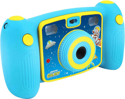 EasyPix KiddyPix Galaxy Kompakte Kamera 1.3MP mit Bildschirmgröße 2" und Videoauflösung 1920 x 1080 Pixel Blau