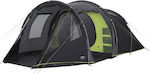 High Peak Paros 5 Winter Camping Tent Tunnel Gray with Double Cloth for 5 People 470x300x200cm