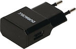 Duracell Charger Without Cable with USB-A Port Black (DRACUSB3)