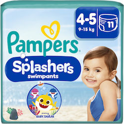 Pampers Splashers No. 4 για 9-15kg 11τμχ Pampers Splashers No. 4 για 9-15kg 11τμχ