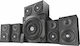 Trust VIGOR 5.1 Computerlautsprecher 5.1 mit Leistung 150W in Schwarz Farbe