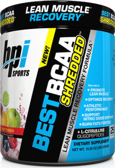 Bpi Sports Best BCAA Shredded 275gr Blue Raspberry
