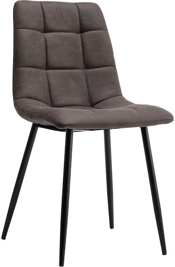 Loris Stühle Speisesaal Special Dark Grey 1Stück 46x54.5x89cm