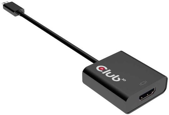 Club3D CAC-2504 Μετατροπέας USB-C male σε HDMI female 1τμχ