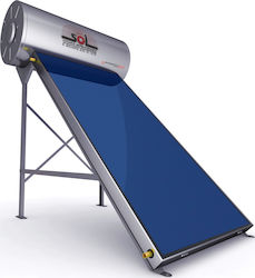 SOL-Violaris EnergyPro Ηλιακός Θερμοσίφωνας 160lt/2.5m² Glass Τριπλής Ενέργειας με Επιλεκτικό Συλλέκτη