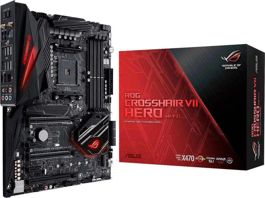 Asus rog crosshair vii hero обзор