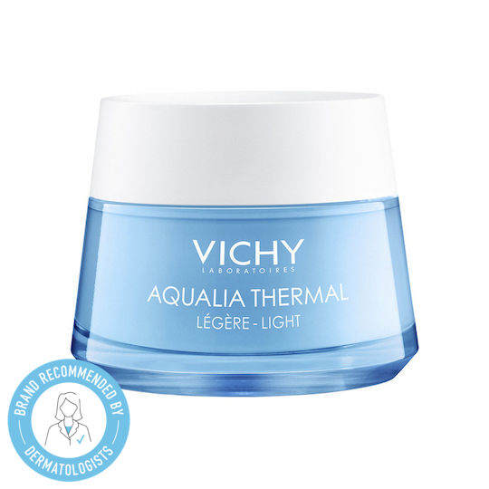 Vichy Aqualia Thermal Light Cremă Hidratantă de Față 24h cu Acid Hialuronic 50ml
