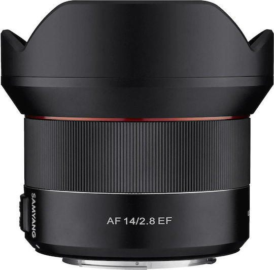 Samyang Full Frame Camera Lens AF 14mm Wide Angle for Canon EF Mount  Black