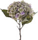 Inart Artificial Decorative Branch Hydrangea Lila 54cm 1pcs