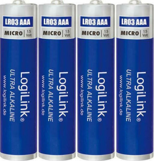LogiLink Ultra Baterii Alcaline AAA 1.5V 4buc