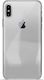 Puro Verge Silicone Back Cover Silver (iPhone X / Xs)