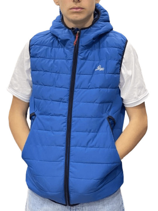 Emerson Geacă Fără Mâneci De Iarnă Puffer Albastră