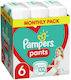 Pampers Diaper Pants Pants Pants No. 6 for 16+ kgkg 132pcs