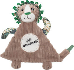 Les Deglingos Baby Comforter Jelekros The Lion Brown