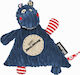Les Deglingos Baby Cloth Hippipos The Hippo Blue