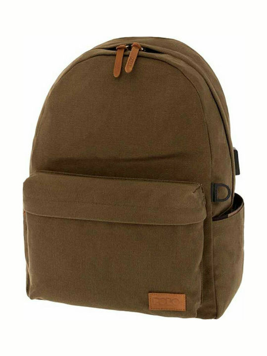 Polo Canvas 25lt Χακί
