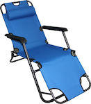 Keskor Lounger-Armchair Beach Blue