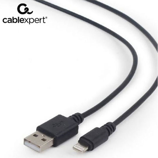 Cablexpert USB-A zu Lightning Kabel Schwarz 3m (CC-USB2-AMLM-10)