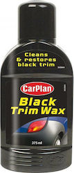 Car Plan Αλοιφή Καθαρισμού για Εσωτερικά Πλαστικά - Ταμπλό Black In A Flash Trim Wax 375ml
