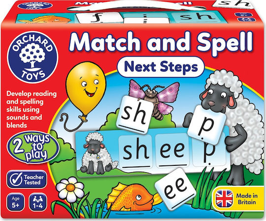 Настолна игра Match and Spell Next Steps за 1-4 играчи 5+ години (EN) Orchard