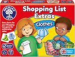 Orchard Shopping List Extras Clothes
