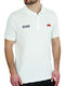 Ellesse Montura Men's Short Sleeve Blouse Polo White