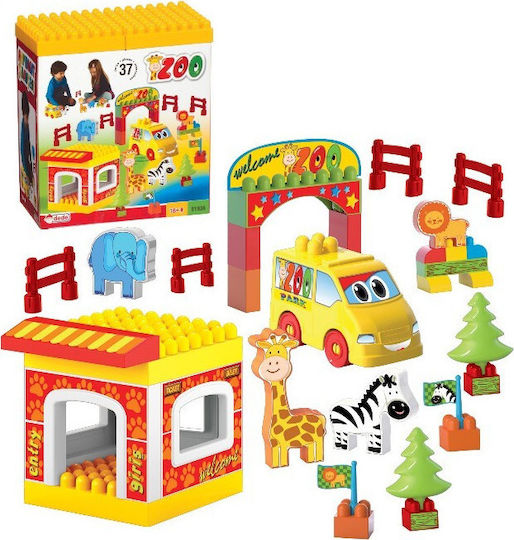 Dede Blocks Zoo for 1.5+ Years 37pcs