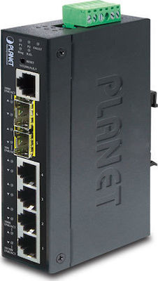 Planet IGS-5225-4T2S Managed L2 Switch with 4 Gigabit (1Gbps) Ethernet Ports and 2 SFP Ports