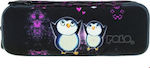 Polo Pencil Case with 2 Compartments Black 9-37-229-02