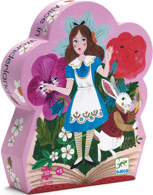 Kinderpuzzle Alice in Wonderland für 5++ Jahre 50pcs Djeco