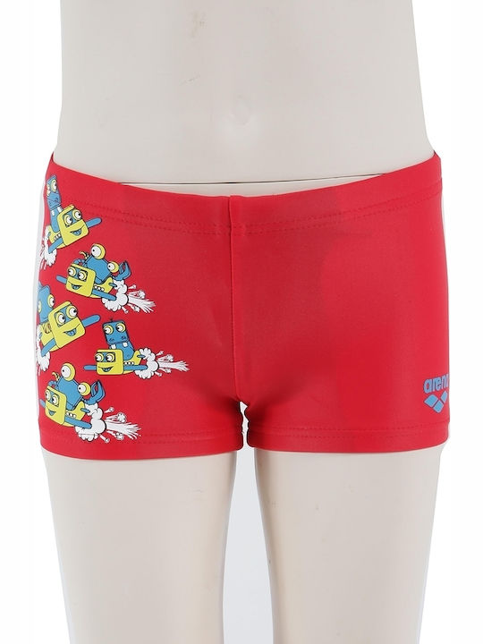 Arena Kinder Badeanzug Badeshorts Rot