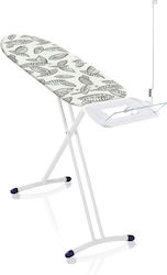 Leifheit AirBoard Express M Foldable Ironing Board for Steam Ironing Station Red 120x38cm