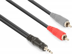 Vonyx 3,5mm Stecker-RCA-Stecker Kabel 1,5m Vonyx 3,5mm Stecker-RCA-Stecker Kabel 1,5m
