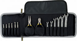 Dunlop 10401600 Werkzeugschatulle mit 15 Werkzeugen