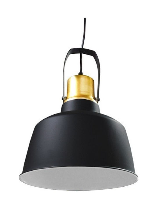 GloboStar Devota Pendant Lamp E27 Black