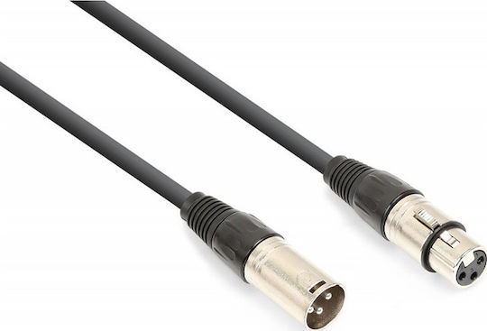 Vonyx XLR male to XLR female 1.5m Cable (177.720)
