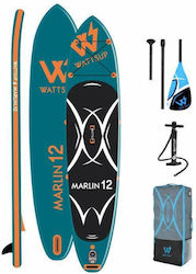 Wattsup Marlin 12 Inflatable SUP Board with Length 3.65m 0200-0406 Green