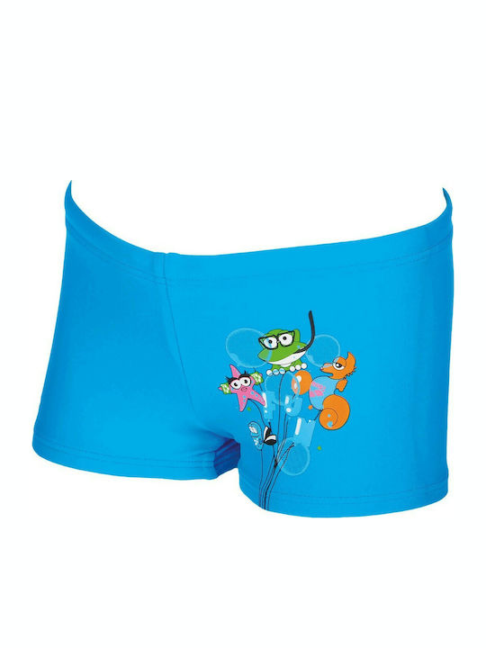 Arena Kinder Badebekleidung Badeshorts Hellblau