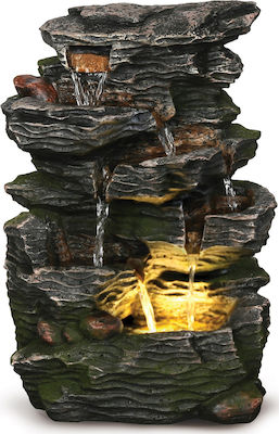 DW173107 Fountain with LED Light 23x18x35cm DW173107