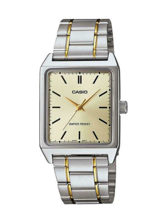 Casio Watch with Metal Bracelet Silver