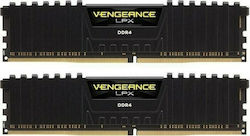 Corsair Vengeance LPX 16GB DDR4 RAM cu 2 module (2x8GB) și Viteză 2933 pentru Desktop