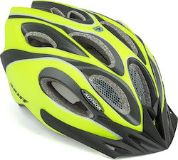 Author Skiff Inmold Road Bicycle Helmet Yellow