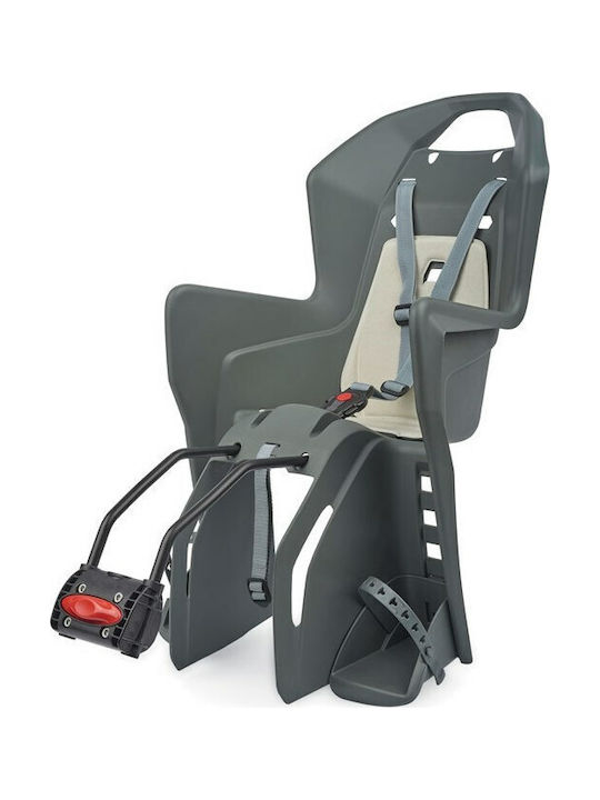 Polisport Koolah Rear Kids Bicycle Seat Frame Gray
